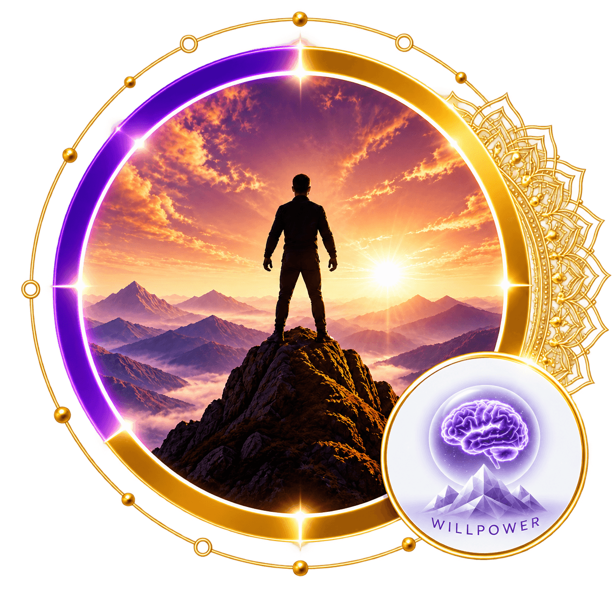 Willpower pillar illustration
